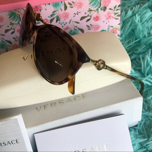 Versace Accessories - Versace VGUC Mod 4251 Tortoise Shell Sunglasses